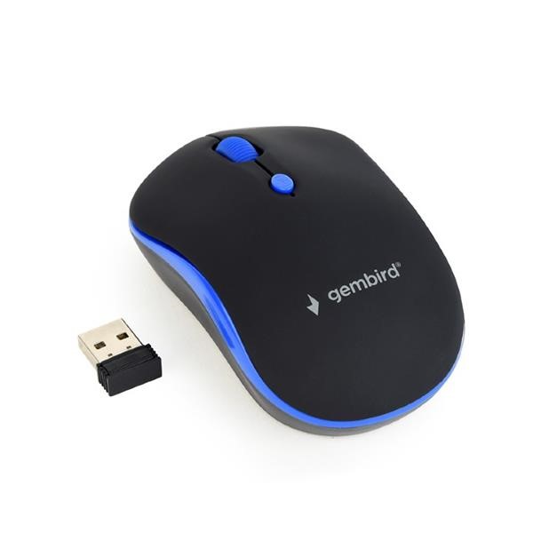 GEMBIRD WIRELESS OPTICAL MOUSE BLACK/BLUE