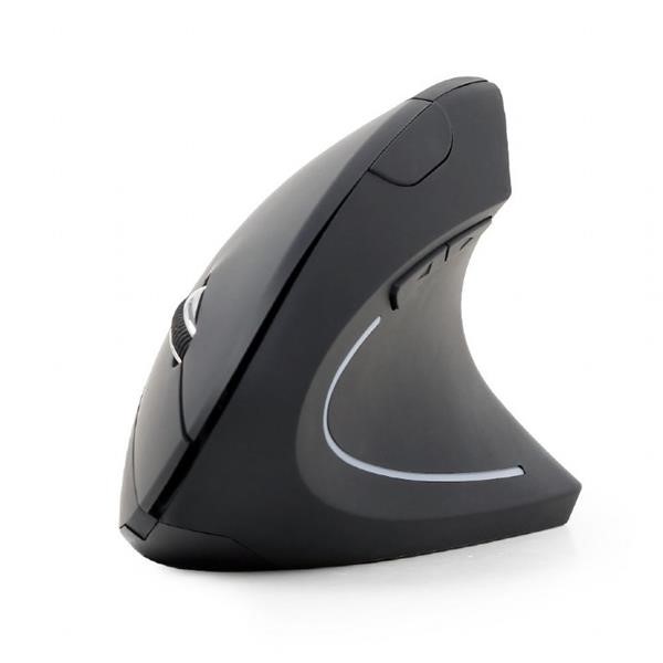 GEMBIRD WIRELESS ERGONOMIC 6-BUTTON OPTICAL MOUSE BLACK