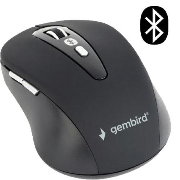 GEMBIRD BLUETOOTH 6-BUTTON MOUSE BLACK