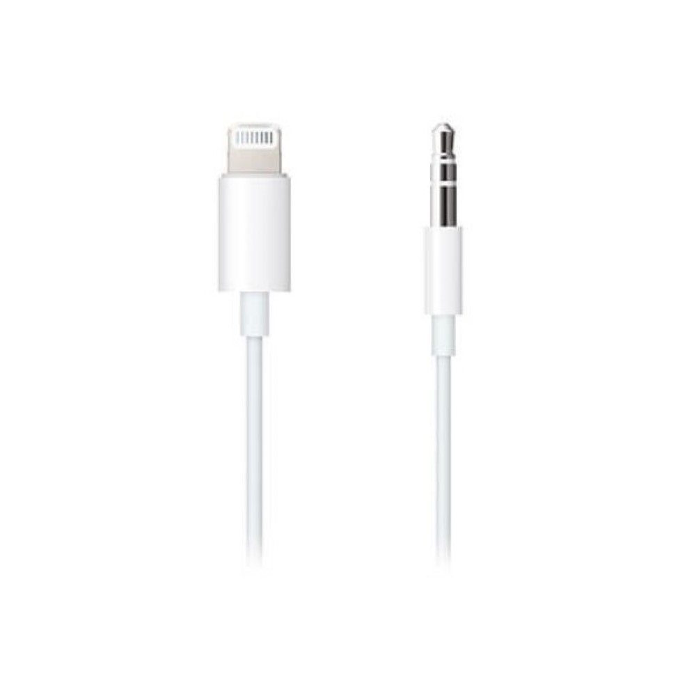 APPLE CABLE LIGHTNING TO AUDIO 3.5MM ORIGINAL WHITE / 1.2 M MXK22ZM / A