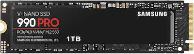 SAMSUNG SSD  990 Pro M.2 1TB NVMe MZ-V9P1T0BW PCIe 4.0 x4