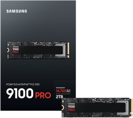 SSD Samsung 9100 Pro M.2 2TB NVMe  PCIe 5.0