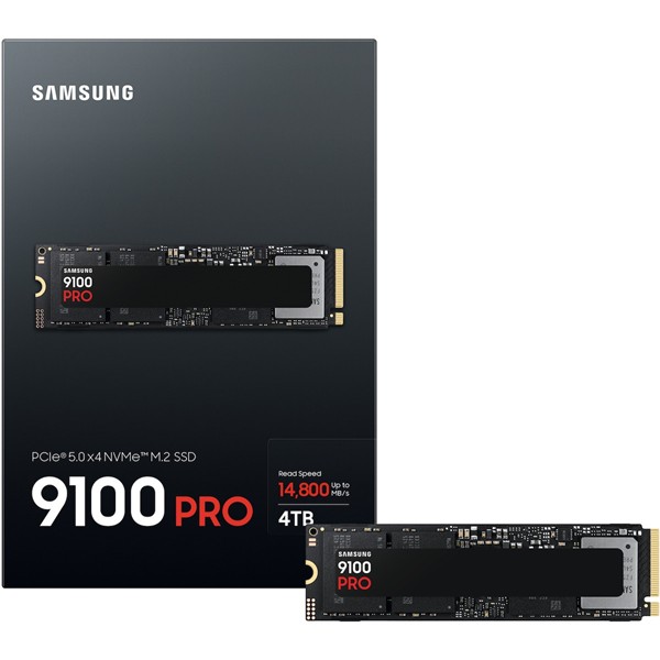 SSD Samsung 9100 Pro M.2 4TB NVMe  PCIe 5.0
