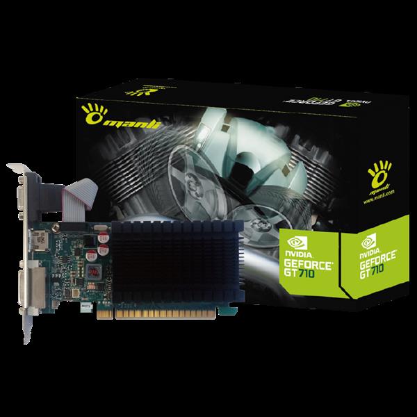 VGA Manli GeForce® GT 710 2GB SDDR3 64bit LP