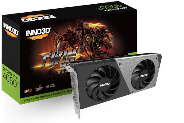 INNO3D VGA  GEFORCE® RTX 4060TI 8GB X2