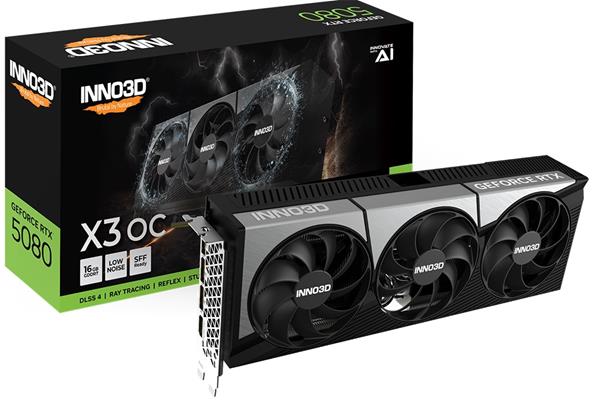 VGA Inno3D GeForceRTX 5080 16GB X3 OC
