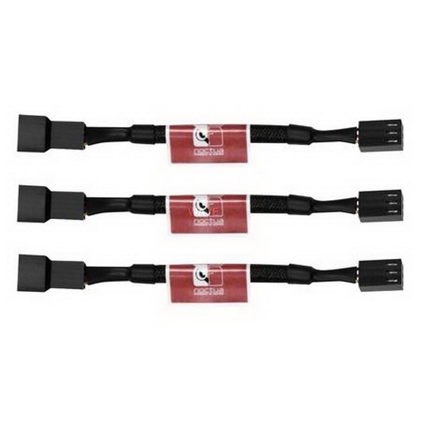 NOCTUA NA SRC10 ADAPT.3P LOW NOISE, ADAPTER FOR HOUSING FAN 1X 3-PIN FAN  PLUG  ON 1X 3-PIN FAN  JACK  110MM