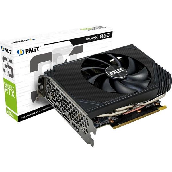 Palit VGA  GeForce® RTX 3050 8GB StormX (GA107)