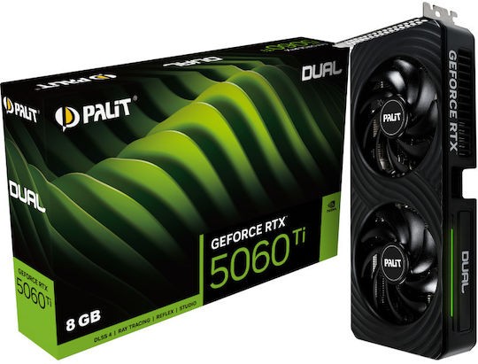 VGA Palit GeForce® RTX 5060 TI 8GB Dual