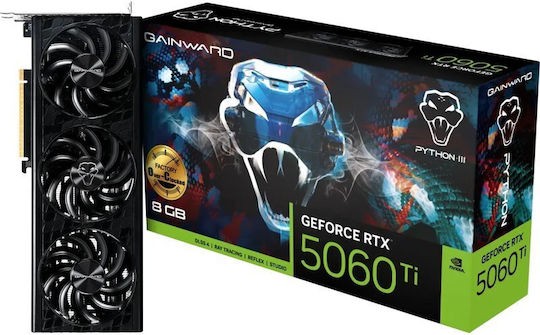 Gainward GeForce RTX 5060 Ti 8GB GDDR7 Python III OC