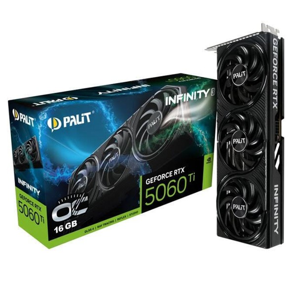 VGA Palit GeForce® RTX 5060 TI 16GB Infinity 3 OC