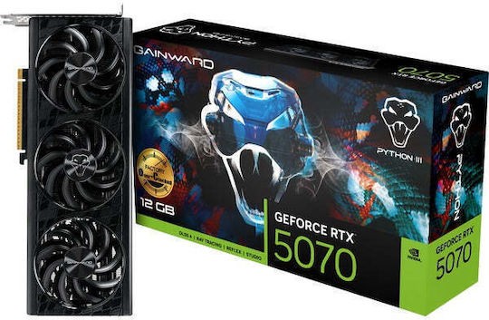 Gainward GeForce RTX 5070 12GB GDDR7 Python III OC