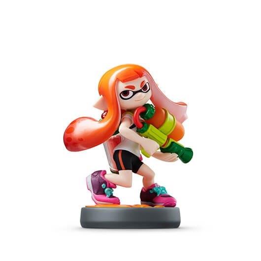 NINTENDO  AMIIBO SPLATOON INKLINK GIRL