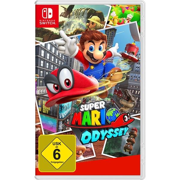 NINTENDO SUPER MARIO ODYSSEY, SWITCH RELEASED FROM 6 YEARS ACTION, ADVENTURE