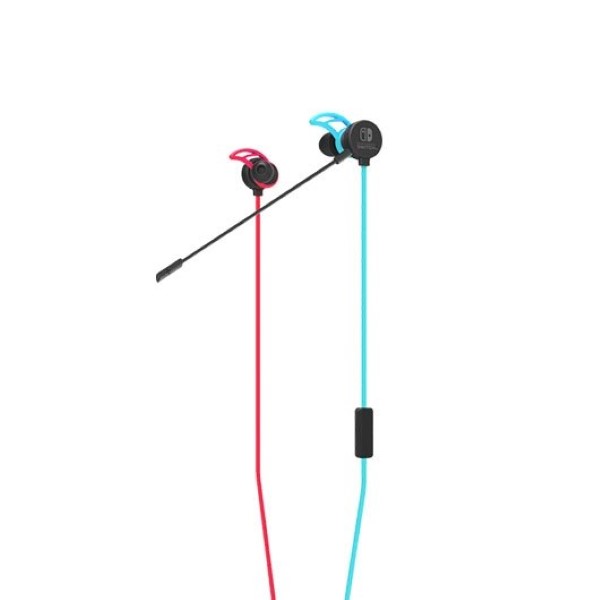 HORI HEADPHONES MICRO  SWITCH NEON