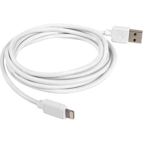 OWC USB TO LIGHTNING CABLE WHITE, 2.0 METERS