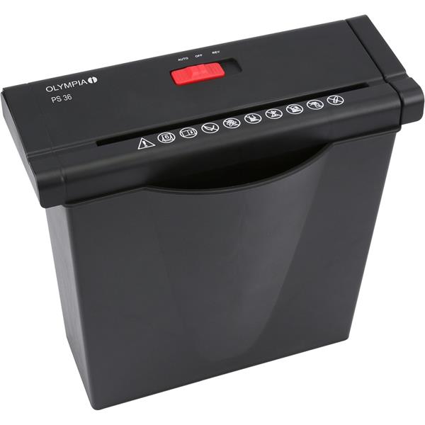 OLYMPIA PS 36 PAPER SHREDDER BLACK