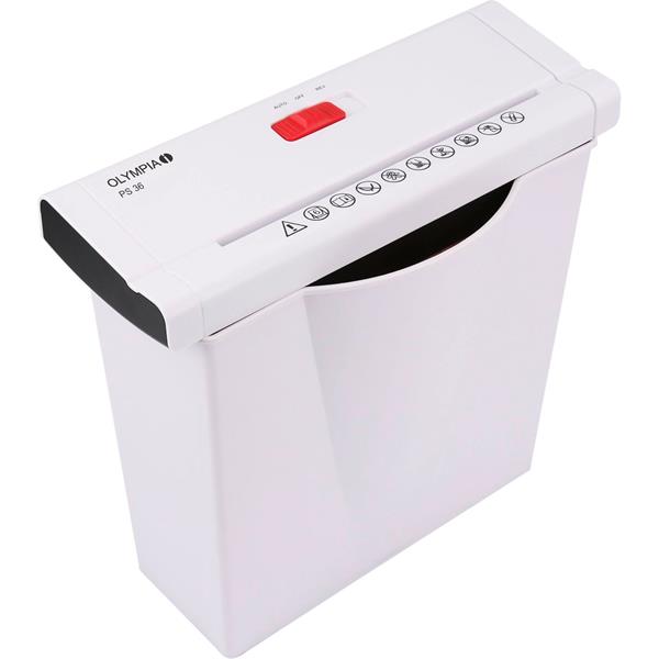OLYMPIA PS 36 PAPER SHREDDER WHITE