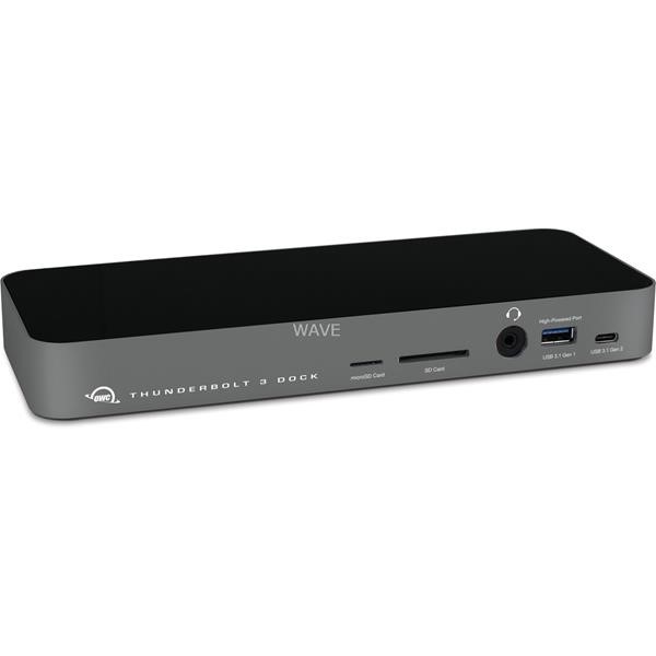 OWC THUNDERBOLT DOCK 3 14 PORT, DOCKING STATION GRAY, USB-C, LAN, MINI DISPLAYPORT