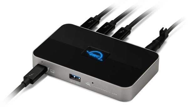 OWC THUNDERBOLT 4 HUB 5PORT BK/GY