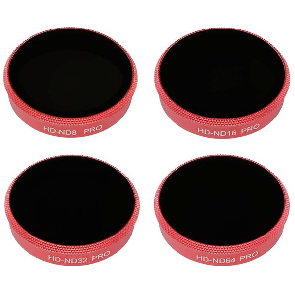 PGYTECH FILTER COMBO 4ER SET PRO ND FOR DJI OSMO ACTION