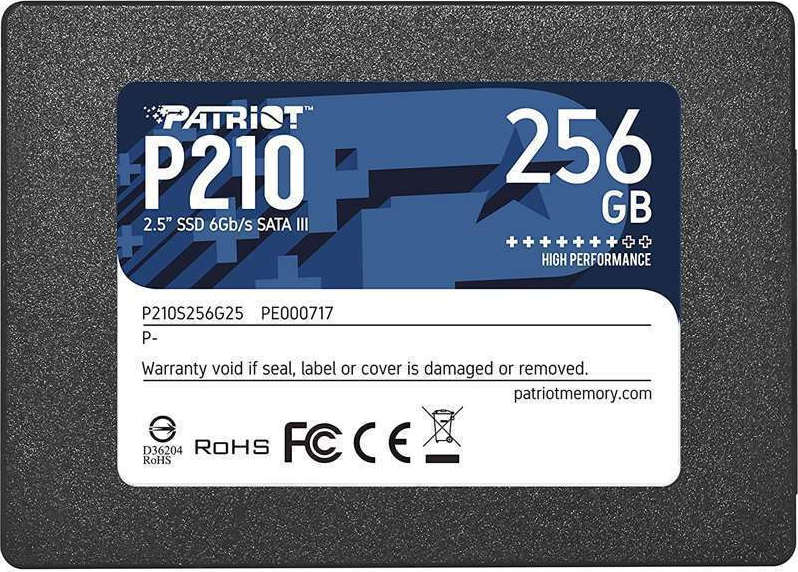 PATRIOT SSD 256GB 400/500 P210 SA3
