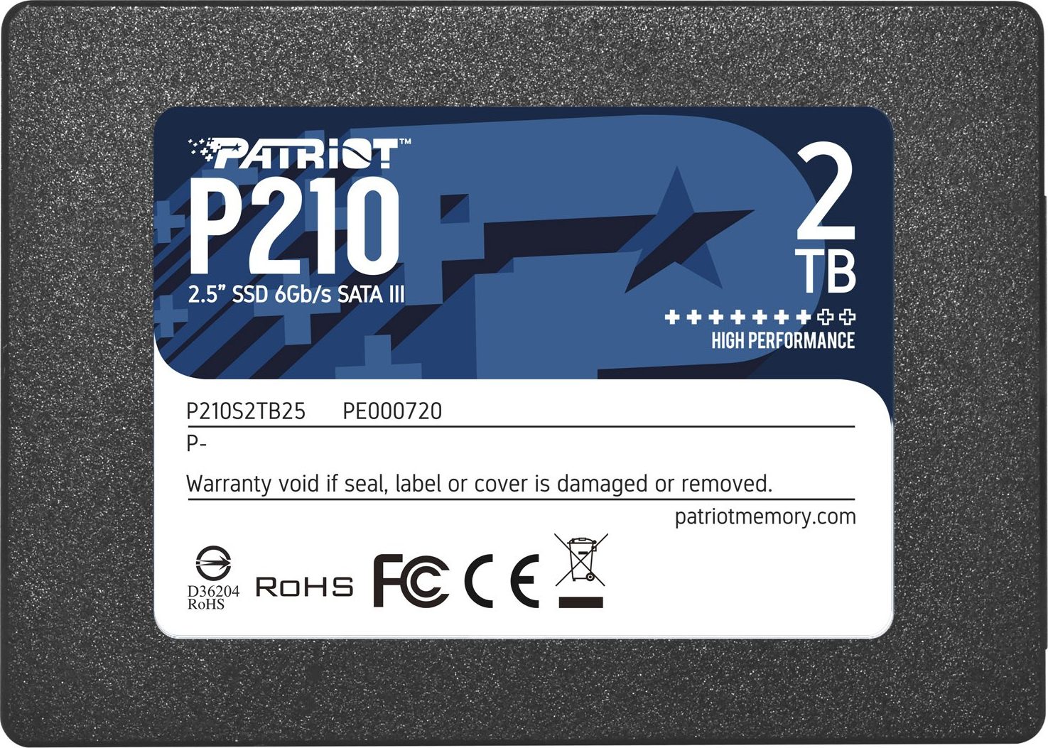 PATRIOT SSD 2TB 430/520 P210 SA3