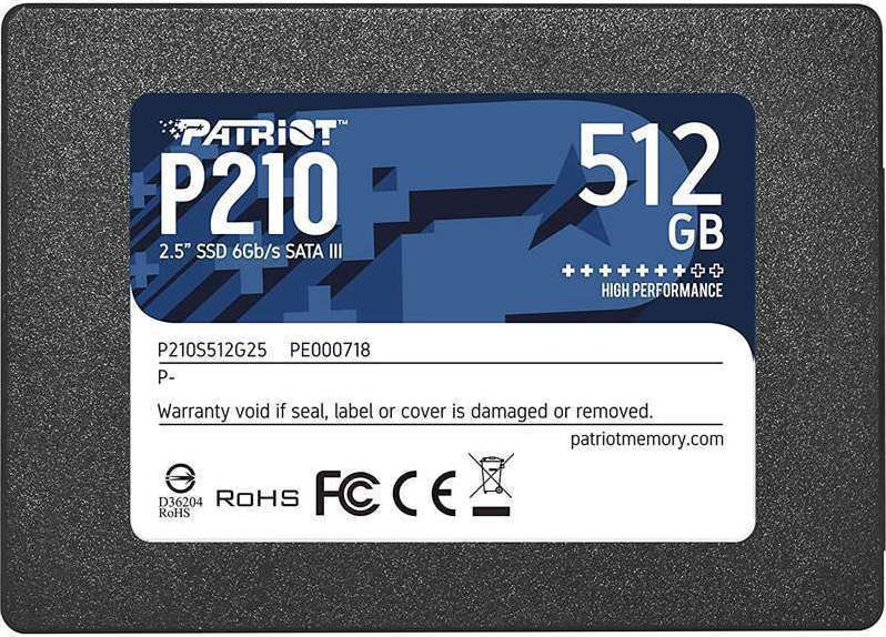 PATRIOT SSD 512GB 430/520 P210 SA3
