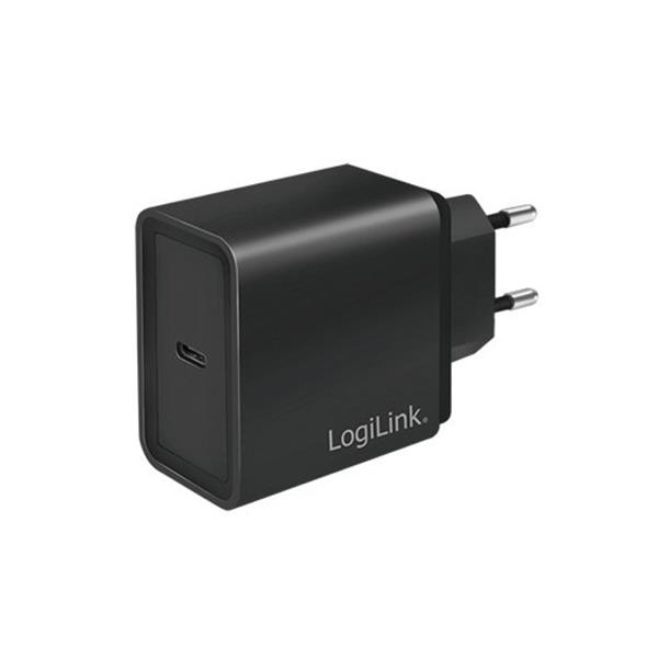 LOGILINK USB-C CHARGER HOME  BLACK 5V / 3A PA0258