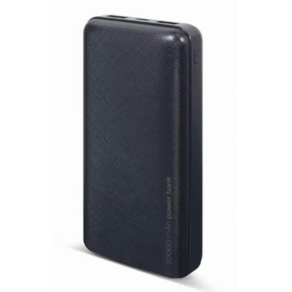 GEMBIRD POWER BANK 20000MAH BLACK