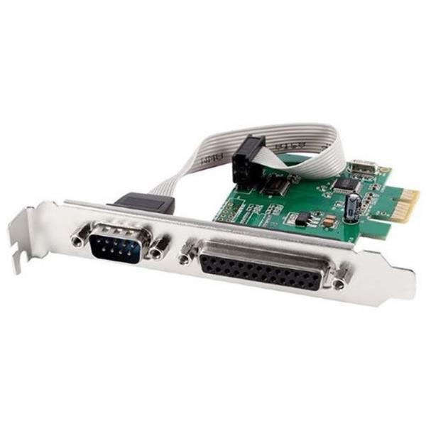 GEMBIRD COM SERIAL PORT-LPT PORT PCI EXPRESS ADD-ON CARD WITH EXTRA LOW-PROFILE BRACKET