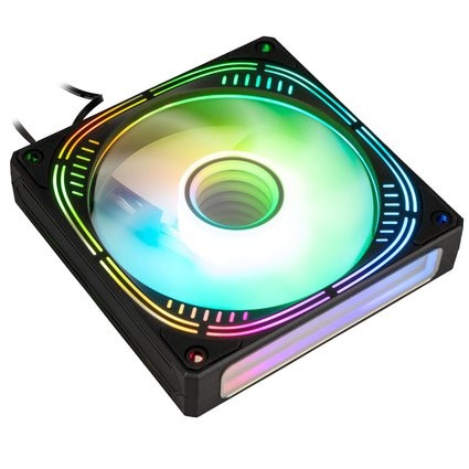 Kolink Umbra Void Pro 120mm ARGB PWM Case Fan - Black