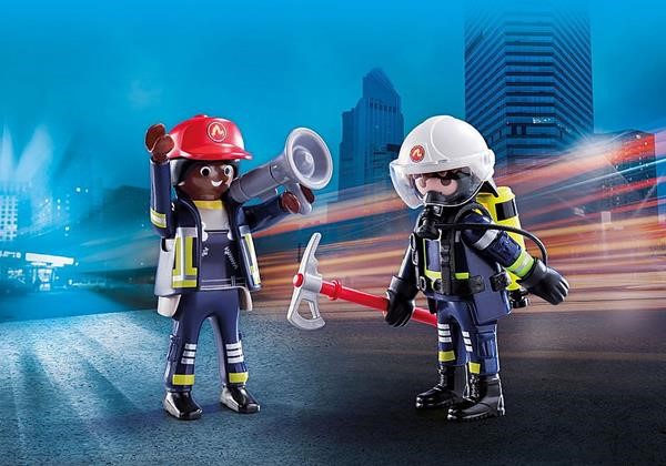 Playmobil Duo Pack: Fireman and Woman 70081