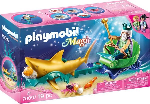 Playmobil 70097 Magic Sea King with Shark Carriage 70097
