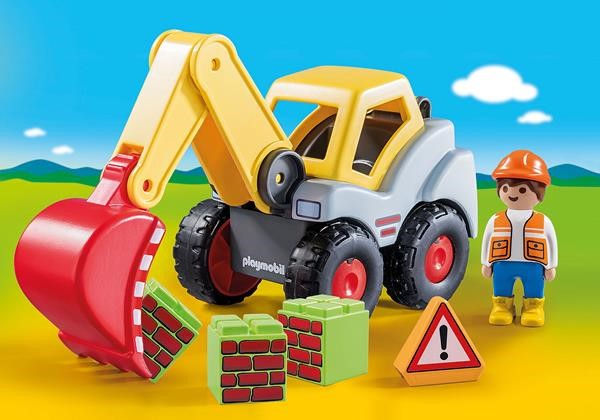 PLAYMOBIL 70125 shovel, construction toys