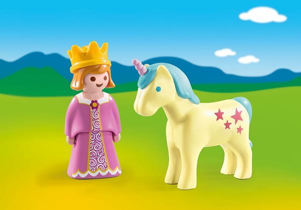 PLAYMOBIL 70127 Princess with Unicorn, construction toys