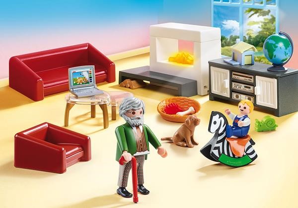 PLAYMOBIL 70207 Cozy living room, construction toys