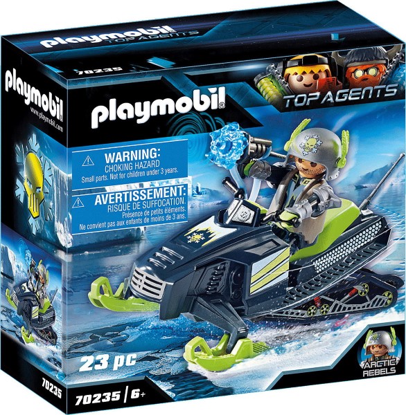 PLAYMOBIL TOP AGENTS ARCTIC REBELS ICE SCOOTER 70235