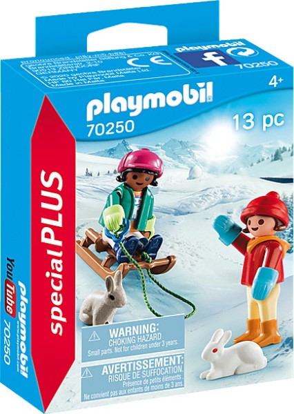 PLAYMOBIL SPECIAL PLUS CHILDREN WITH SLEIGH 70250