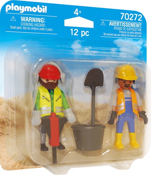 PLAYMOBIL DUO PACK ARCHITECT & CONSTRUCTION MANAGER 70272