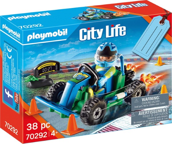PLAYMOBIL CITY LIFE GO CART 70292