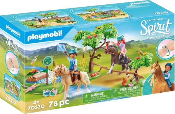 PLAYMOBIL SPIRIT RIDING FREE RIVER CHALLENGE 70330