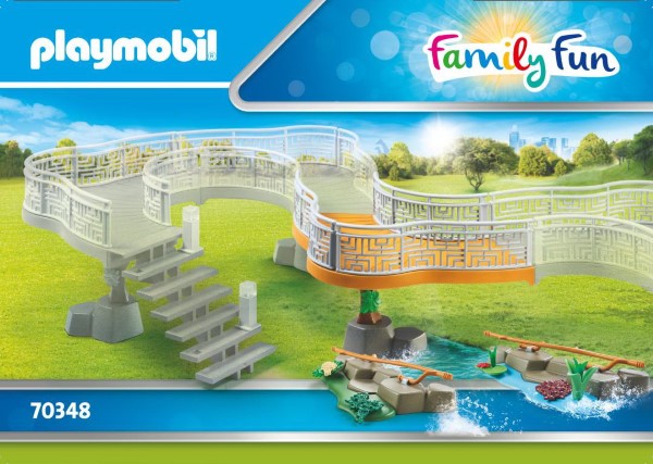 PLAYMOBIL FAMILY FUN FENCE EXTENSION 70348