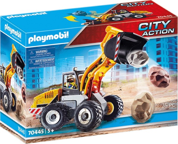 PLAYMOBIL CITY ACTION WHEEL LOADER 70445