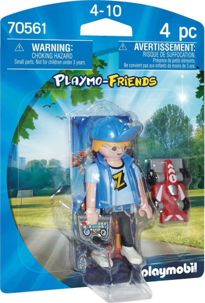 Playmobil Playmo-Friends: Αγόρι με Τηλεκατευθυνόμενο Αυτοκινητάκι 70561