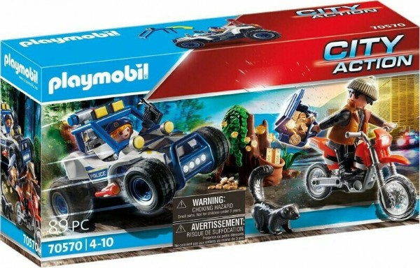Playmobil City Action Αστυνομική Καταδίωξη Off-Road 70570