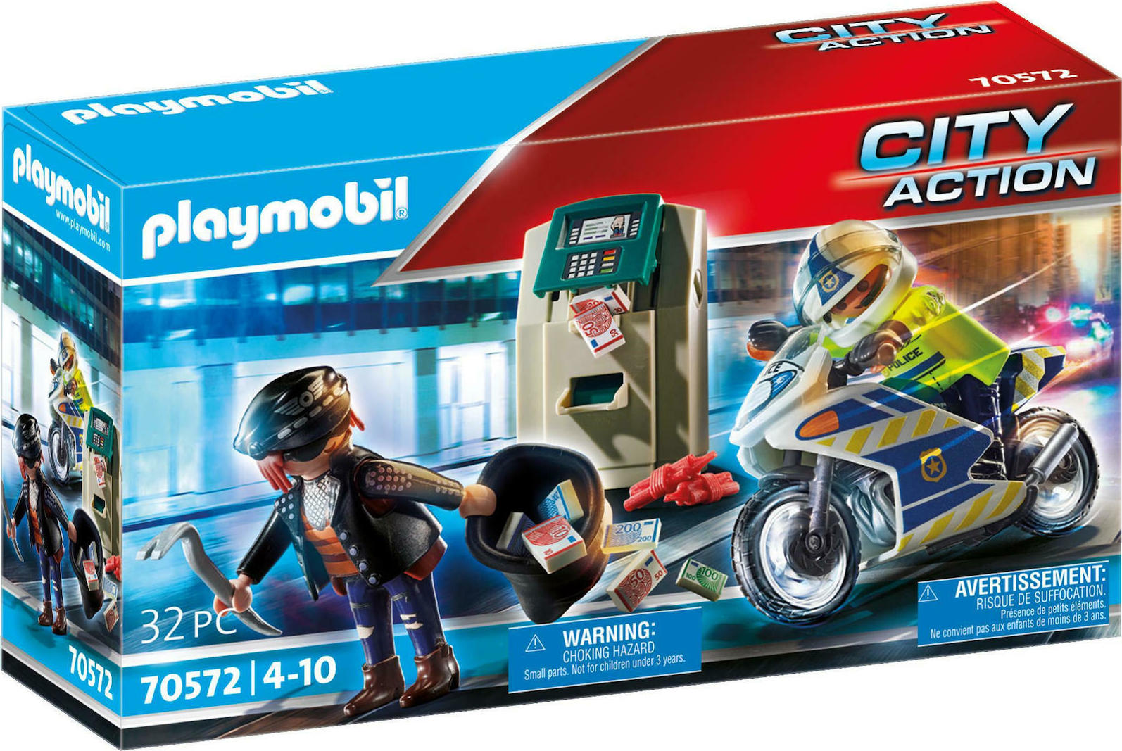 Playmobil City Action: Διάρρηξη Στο ΑΤΜ 70572