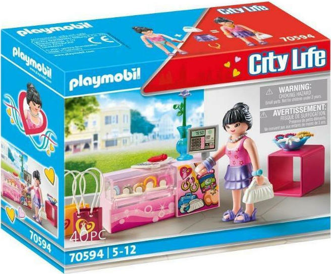 Playmobil City Life: Κατάστημα Αξεσουάρ Μόδας 70594