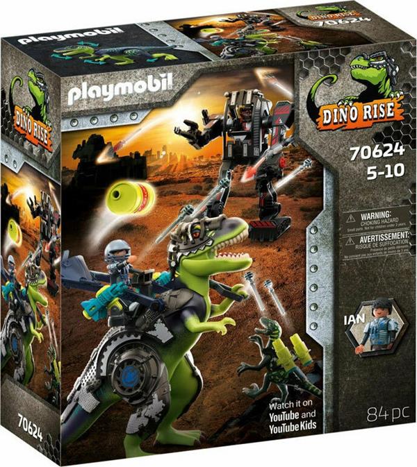 Playmobil T-Rex: Η Μάχη Των Γιγάντων
