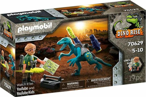 Playmobil Δεινόνυχος Με Τον Θείο Rob